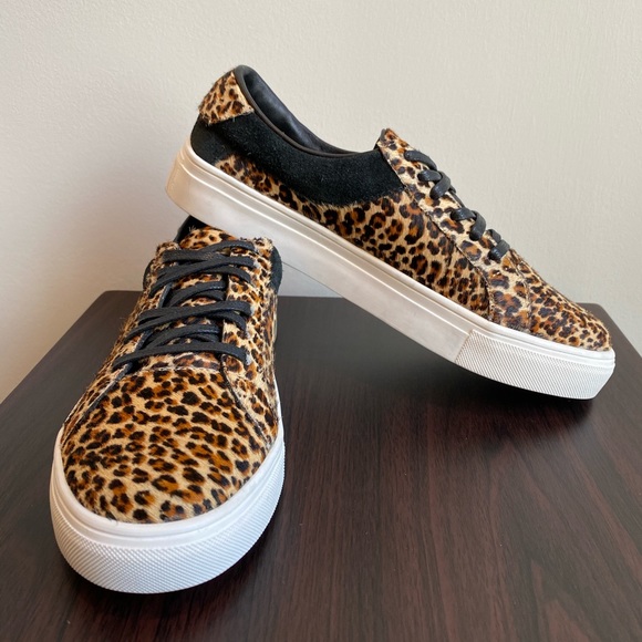 Kaanas | Greco Lace Up Sneaker | Cheetah Print 🐆 - Picture 4 of 7
